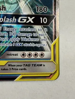 Pokemon Magikarp and Wailord Tag Team GX Promo Card Sun and Moon SM166 2019 - Image 2