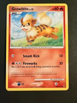 Pokemon TCG Growlithe 108/147 Supreme Victors PL3 LP - Image 1