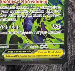Mega Gengar EX 284/217 Ascended Heroes Secret Rare Holo Full Art Pokemon TCG - Image 3