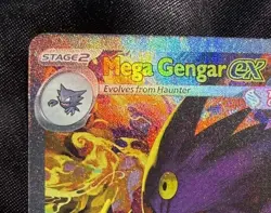 Mega Gengar EX 284/217 Ascended Heroes Secret Rare Holo Full Art Pokemon TCG - Image 5