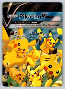 Pikachu V Union SWSH139 SWSH140 SWSH 141 SWSH142 - NM - Pokemon Card - Image 1