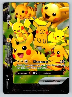 Pikachu V Union SWSH139 SWSH140 SWSH 141 SWSH142 - NM - Pokemon Card - Image 5