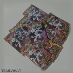 Lot Of 9 Pokemon Scarlet & Violet Destined Rivals Booster Packs - Image 1