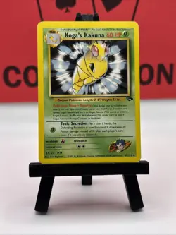 Koga's Kakuna 47/132 Gym Challenge WOTC Pokemon TCG Regular Uncommon 1999 MP - Image 2