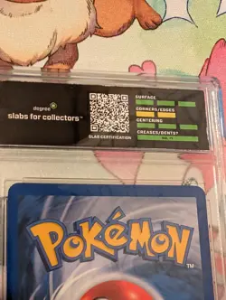 1999 POKEMON JUNGLE #3 FLAREON-HOLO PSA 9 Equivalent - Image 4