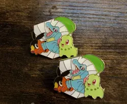 Pokemon TCG Ascended Heroes First Partners Deluxe Pin Collection Promo Pins - Image 1