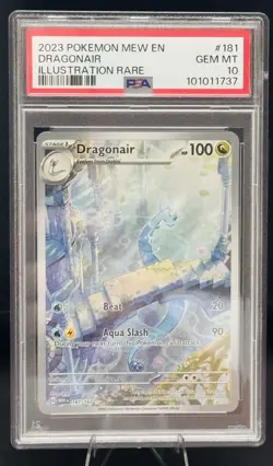 Dragonair 181/165 Pokemon Illustration Rare Holo Gem Mint PSA 10 - Image 1