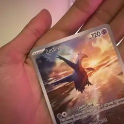 Pokemon Card Trading Card Latios 203/191 Sv08: Surging Sparks Holo - Image 3