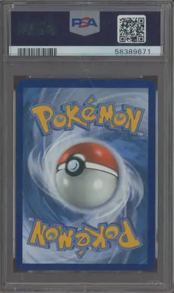 2020 Pokemon SWSH Vivid Voltage #021 FA Orbeetle VMAX PSA 9 MINT - Image 2