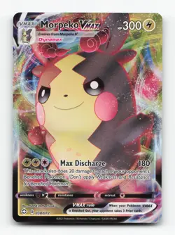 Pokemon TCG - Morpeko VMAX 038/072 Near Mint Holo VMAX Rare Shining Fates - Image 1