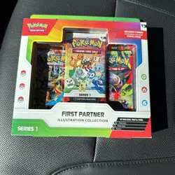 Pokemon TCG First Partner Illustration Collection Series 1 New Sealed - Image 1