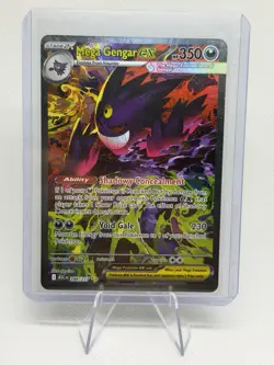 Pokemon TCG Mega Gengar Ex 284/217 Special Illustration Rare SIR Ascended Heroes - Image 1