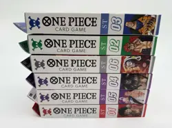 Lot of (6) One Piece TCG Starter Decks #1-6 SEALED BOXES NEW ENGLISH - Image 3