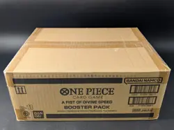 One PIece OP-11 A Fist of Divine Speed English Booster 12-Box Case Sealed - Image 1