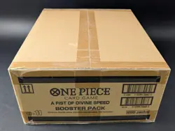One PIece OP-11 A Fist of Divine Speed English Booster 12-Box Case Sealed - Image 3