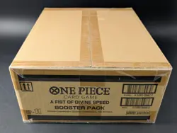One PIece OP-11 A Fist of Divine Speed English Booster 12-Box Case Sealed - Image 5