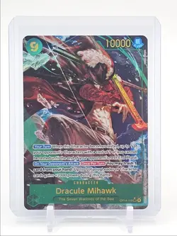DRACULE MIHAWK 2026 ONE PIECE AZURE SEA'S 7 ALT ART SECRET RARE 119 Q1048 - Image 1