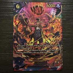 Sabo (PRB02-014) (SP) One Piece TCG Adventure on Kami's Island SR - Image 1
