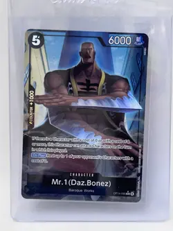 Mr.1 (Daz.Bonez) (Alternate Art) OP14-090 The Azure Sea's Seven Foil - Image 1