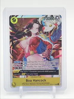 BOA HANCOCK 2026 ONE PIECE THE AZURE SEA'S SEVEN SUPER RARE B OP14-112 Q1048 - Image 1
