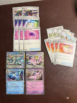 Pokemon TCG - Custom Eevee Card LOT - Image 1