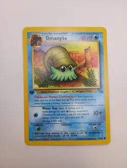 Vintage 1999 Pokemon Cards Lot Fossil First Ed Lot of 4 Lp-Hp - Image 2