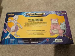 Pokemon Kanto Power Collection Box Mewtwo Dragonite Booster Promo Oversized Card - Image 4