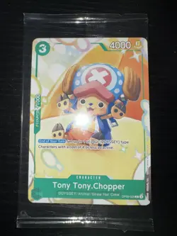 Tony Tony Chopper Promo 2025 OP09-029 One Piece Card Game Non-Holo Dmg - Image 1