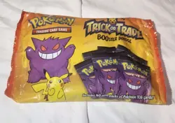 Nintendo Pokemon TCG BOOster Trick Or Trade Trading Card Game - 120 Cards 820650850783 - Image 1