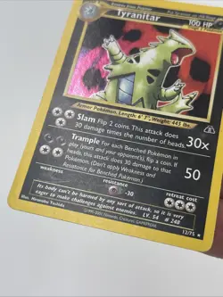 Tyranitar 12/75 Neo Discovery Holo HP Rare Vintage Pokemon - Image 2