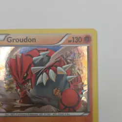 Pokemon Groudon 84/160 XY Primal Clash Holo Rare Basic 130 HP English TCG Card - Image 5