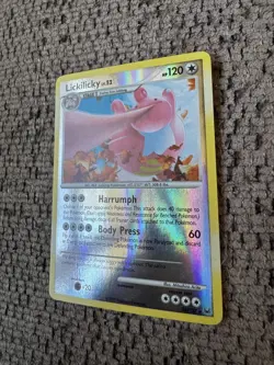 2009 Pokemon Platinum 33/127 Lickilicky Reverse Holo NM Rare Card Vintage tcg - Image 2