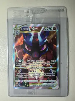 Pokemon TCG Lucario VSTAR Promo Crown Zenith SWSH291 Sealed Card Near Mint - Image 1