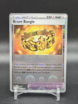 Brave Bangle 080/086 Reverse Pokeball Holo Pokemon TCG trading card - Image 1