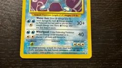 Pokemon TCG - ENGLISH BASE SET UNLIMITED RARE POLIWRATH Holo Card 13/102 LP MP - Image 4