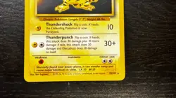 Pokemon TCG - ENGLISH BASE SET UNLIMITED ELECTABUZZ RARE Card 20/102 LP MP - Image 3
