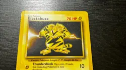 Pokemon TCG - ENGLISH BASE SET UNLIMITED ELECTABUZZ RARE Card 20/102 LP MP - Image 4