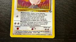 POKEMON TCG - ENGLISH JUNGLE SET CLEFABLE 1/64 HOLO RARE CARD LP MP #2 - Image 4