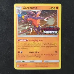 Pokemon Card Garchomp 114/236 Promo Unified Minds Stamped ENG English GD Good - Image 1
