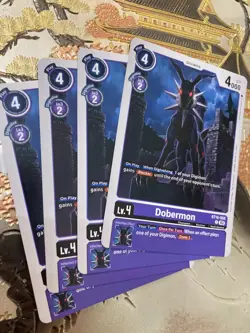 Digimon Card Game Playset - BT16-068 C Dobermon - Image 1