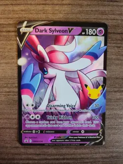 Dark Sylveon V SWSH134 SWSH: Sword & Shield Promo Cards Holo Near Mint - Image 1