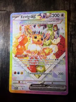 Prismatic Evolutions Eevee EX 174 Promo Card Super Premium Collection…II - Image 1