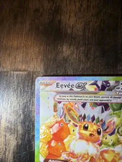 Prismatic Evolutions Eevee EX 174 Promo Card Super Premium Collection…II - Image 2