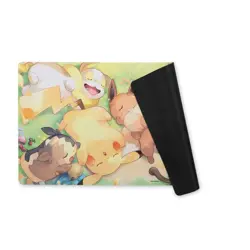 Pokemon Trading Card Game - Berry Sleepy Playmat Pikachu Eevee Pokemon Center - Image 3