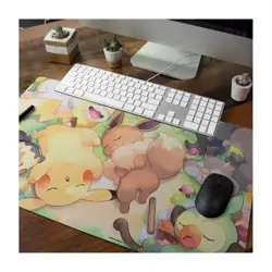 Pokemon Trading Card Game - Berry Sleepy Playmat Pikachu Eevee Pokemon Center - Image 4