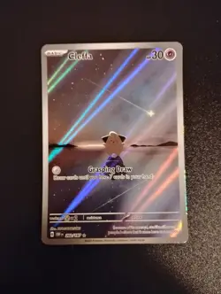 Cleffa Illustration Rare 202/197 SV03: Obsidian Flames Holo Pokemon Card - Image 1