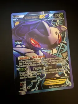 Genesect EX Full Art Holo Ultra Rare 97/101 Plasma Blast Pokemon Card - Image 1