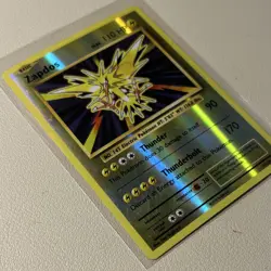 Pokemon Zapdos Holo 43/108 Basic 110 HP Electric Pokemon TCG Card - Image 3
