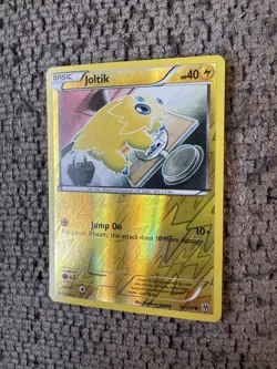 2013 Pokemon Black & White Plasma Storm 50/135 Joltik Reverse Holo NM Rare Card - Image 2