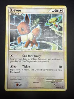 Pokemon Eevee Undaunted 48/90 Regular Basic Card 50 HP Common Tickle 10 Cute - Image 1